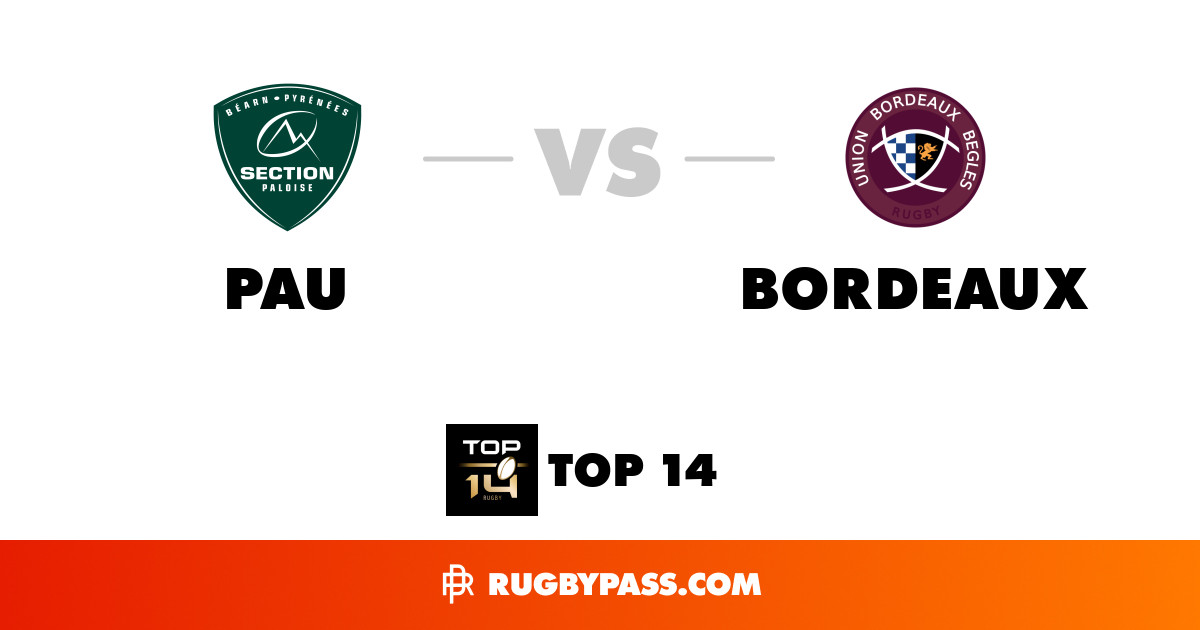 PAU Website Content: No Mention of Bordeaux Rugby Teams